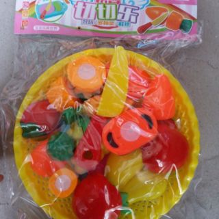 BỘ CẮT HOA QUẢ CÓ RỔ