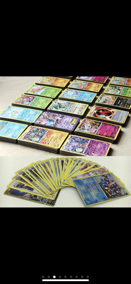 Set 10 bộ bài pokemon bản tiếng anh ( set nhiều mẫu khác nhau )