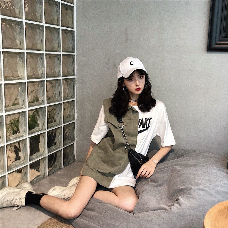 Áo Thun Tay Ngắn Dáng Rộng Thời Trang Hàn Quốc 2022