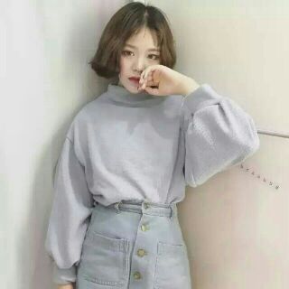 ( Sẵn) Len tay bồng ulzzang nữ tính
