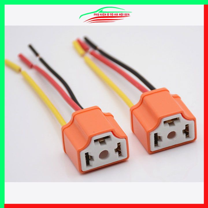 Chuôi đèn xe ô tô xe máy H4