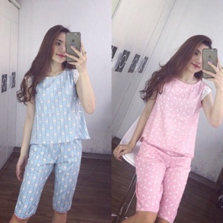 Hot bộ thô đáp ren quần lửng hl