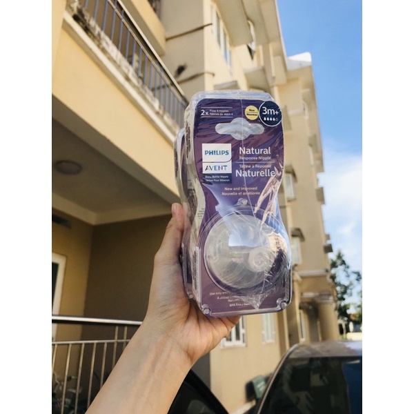 Núm Ti Avent Natural Đủ Size 0/1/2/3/4 cho bé
