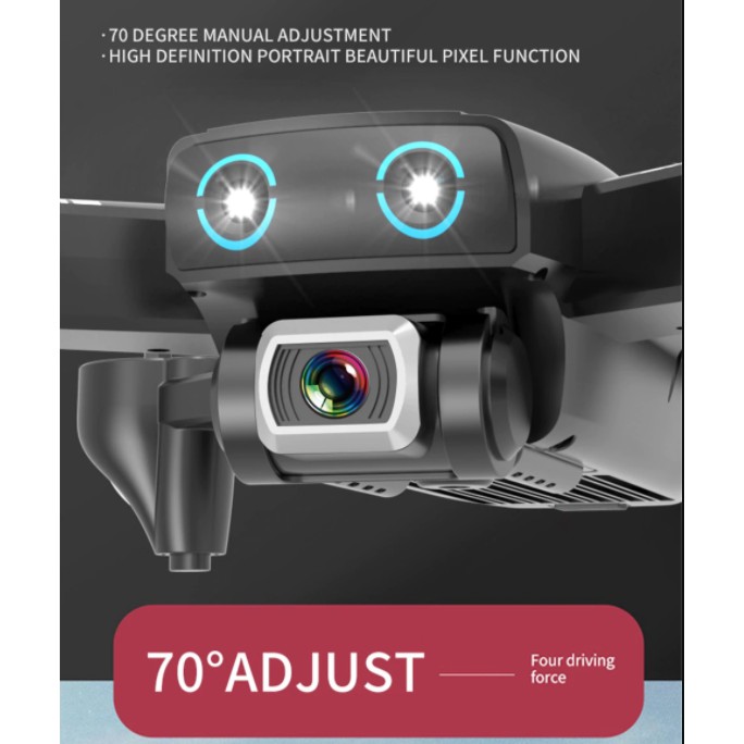 Siêu phẩm Flycam S167 - Quay Phim 4K - Định Vị GPS - Kết Nối Wifi Với Điện Thoại - Pin Dung Lượng Cao 1300 mAh