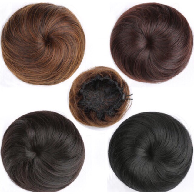 Tóc giả búi tròn