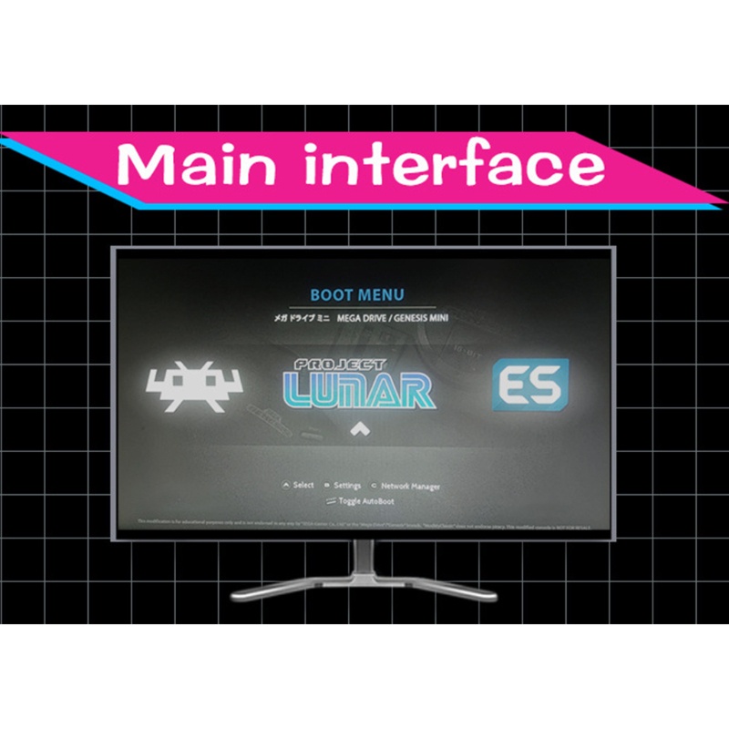 Gậy Chơi Game NAMA ABS Cho Genesis Mini MD 18 Mở Rộng