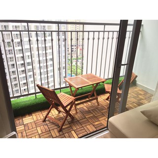 Sàn Gỗ Ban Công Sân Vườn