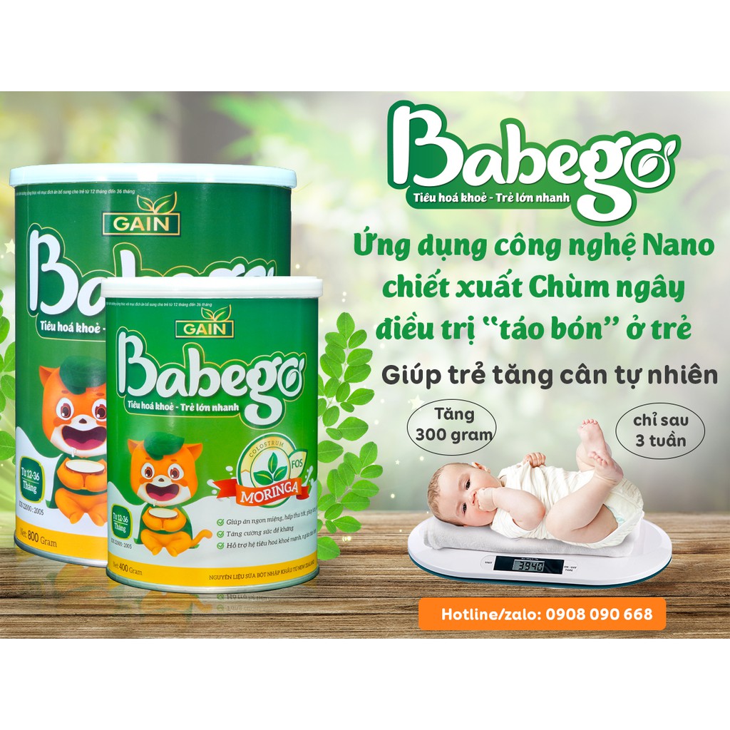 Sữa Babego Colostrum Moringa 800g