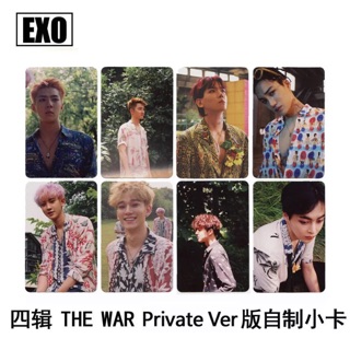 Card chữ ký EXO the war KOKOPOP