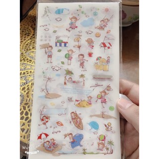 🏵 Set 6 Tờ Sticker hình dán siêu cute 🏵