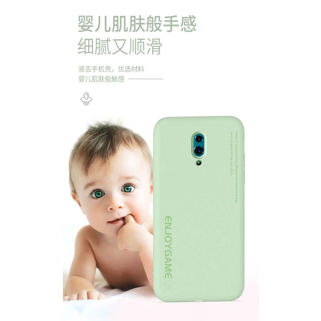 Ốp Điện Thoại Mềm Chống Rơi Màu Trơn Đơn Giản Cho Oppo Renoz 2 | BigBuy360 - bigbuy360.vn