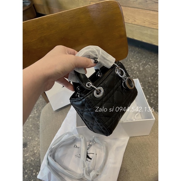 Túi xách nữ lady mini size 15cm full box da lì hot 2022