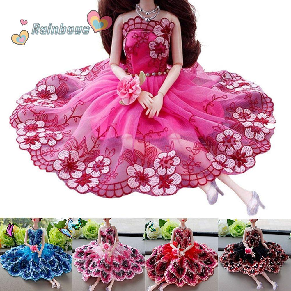 Bộ đầm công chúa đồ chơi búp bê 30cm 12 kiểu