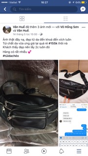 TÚI ĐEO CHÉO DA XÍCH ( ảnh thật kèm video )