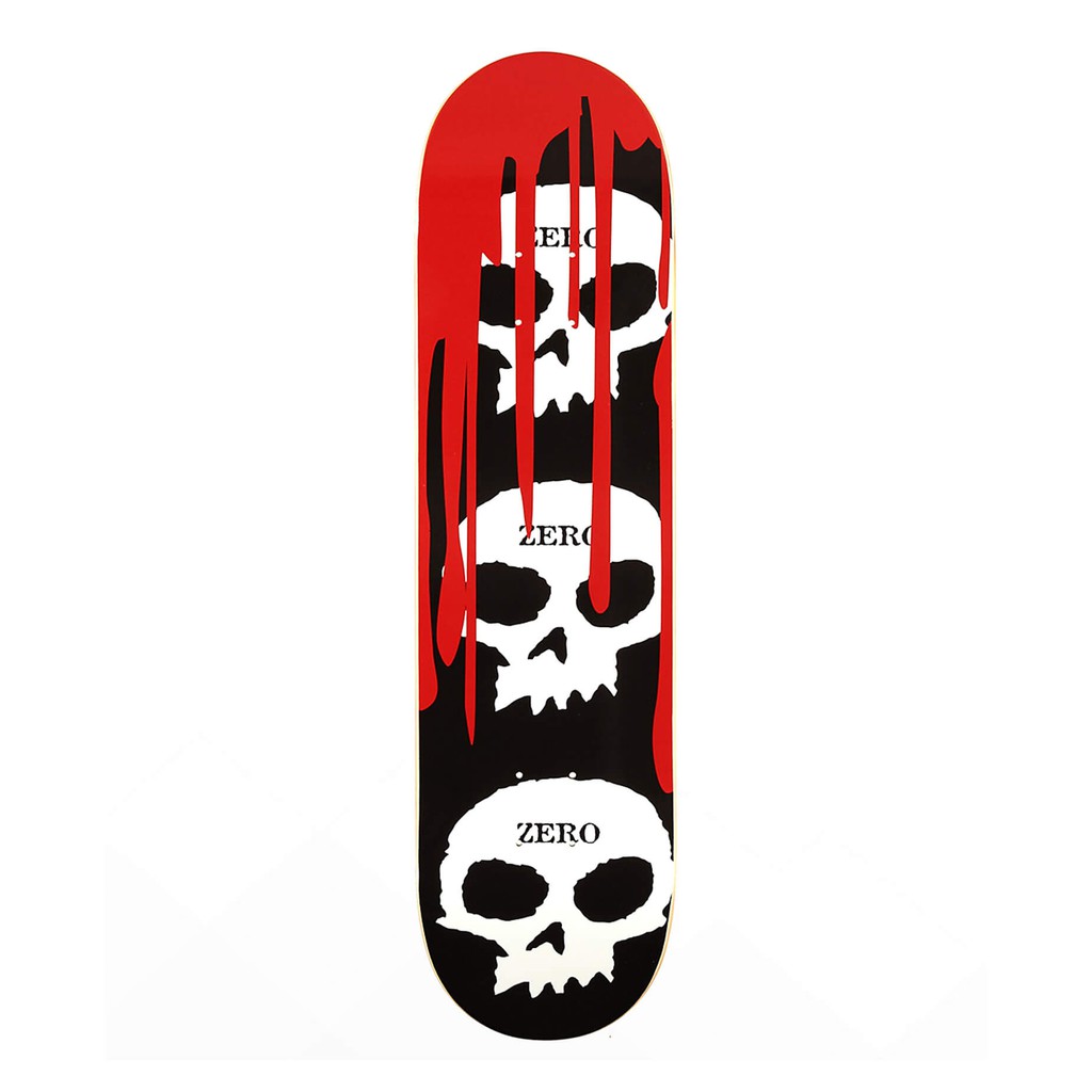 Mặt ván trượt Skateboard ZERO TEAM 3 SKULL BLOOD DECK