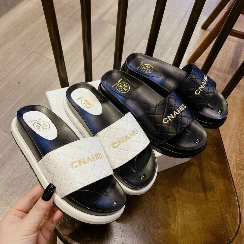 XẢ KHO (S115) Dép lê nữ đế bánh mì cao quai chữ (Mã CN.138)