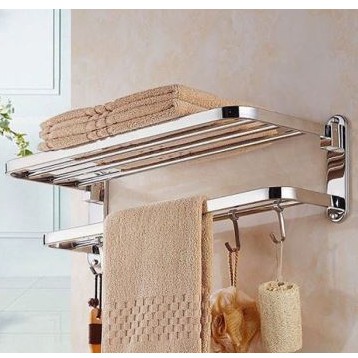 Giá Treo Đồ Nhà Tắm 2 Tầng Inox | Móc Treo Khăn Và Đồ Nhà Tắm | HolCim -  Kênh Xây Dựng Và Nội Thất