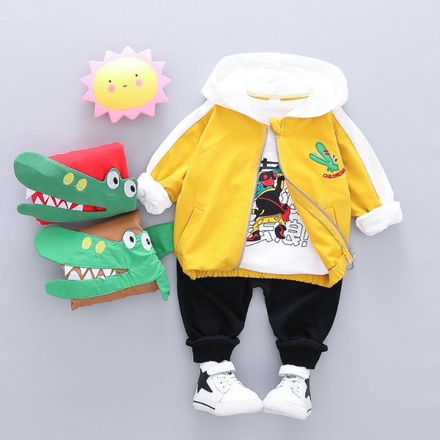 Set 3 chi tiết có nón cá sấu 2000gr