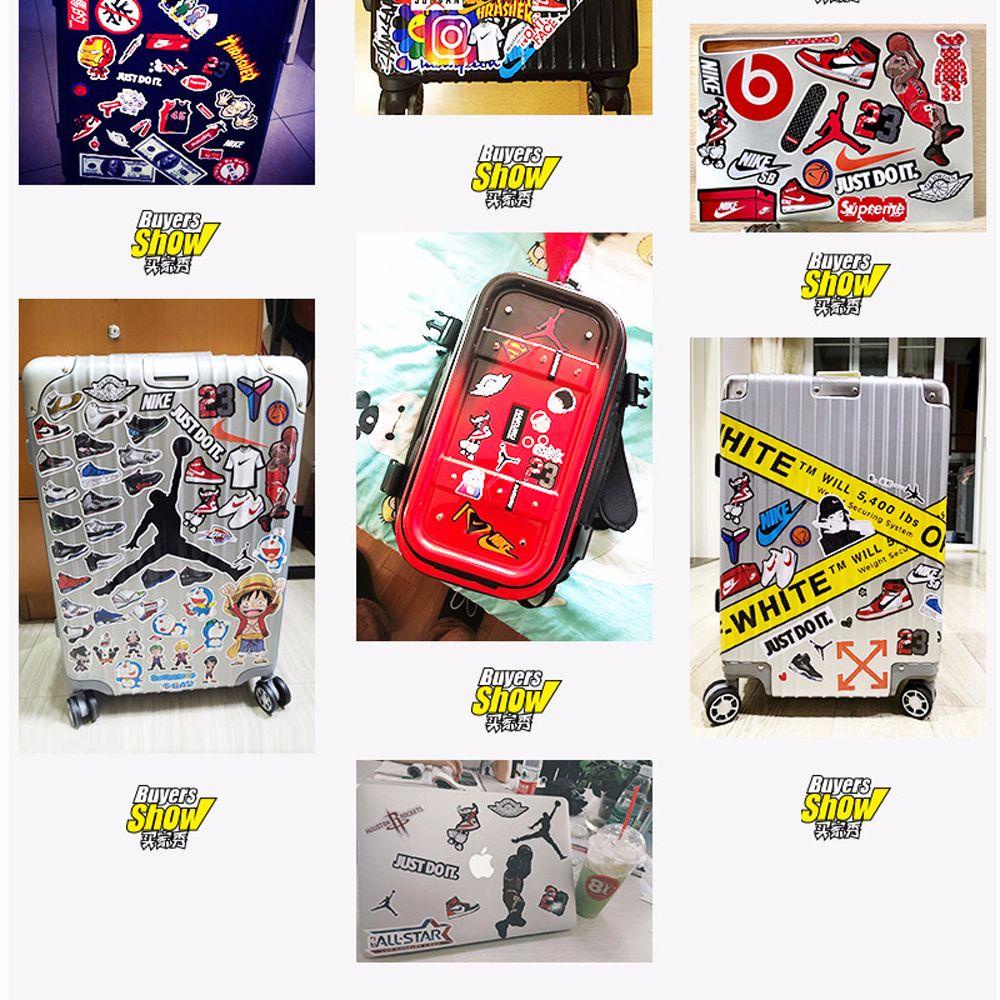 ELEGANT Miếng Dán Trang Trí Va Li Hành Lý Hình Pikachu Dễ Thương Xinh Xắn