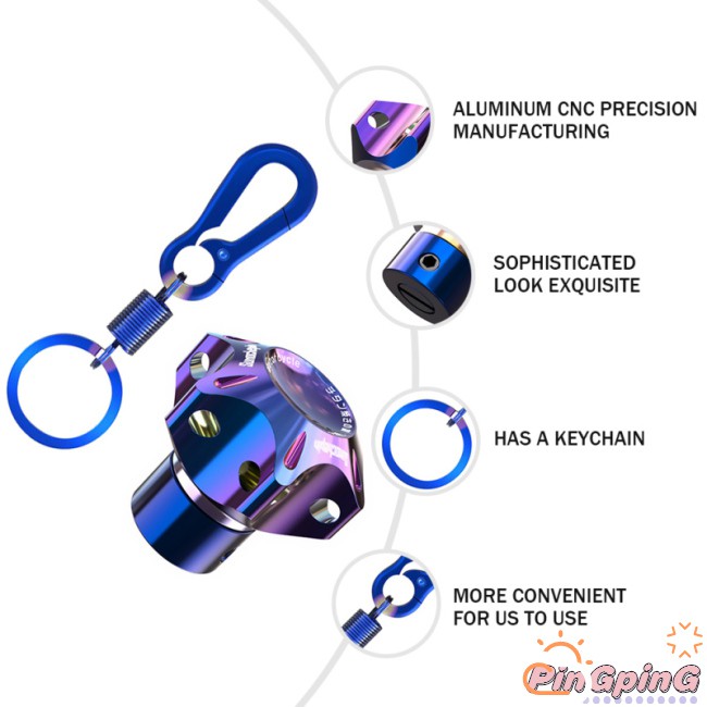 Đầu chìa khóa lục giác bằng titan chất lượng cao tiện lợi dành cho xe máy