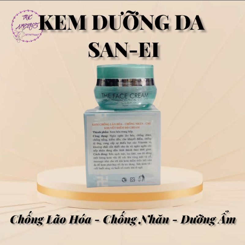 KEM DƯỠNG TRẮNG DA NGĂN LÃO HÓA NHĂN DA DƯỠNG ẨM SAN-EI