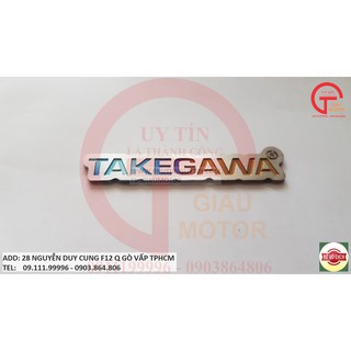 [SHOP TN] TEMTITAN - TEM TITAN CHỮ TAKEGAWA