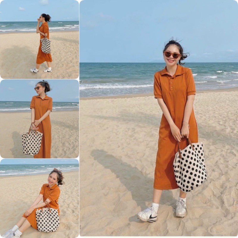 ĐẦM SUÔNG THUN CỔ BẺ XẢ KHO GIÁ TỐT