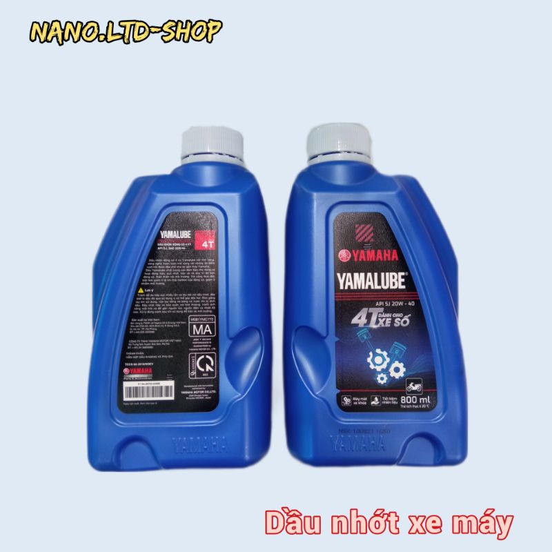 Dầu nhớt xe máy YAMAHA , dầu 800ml