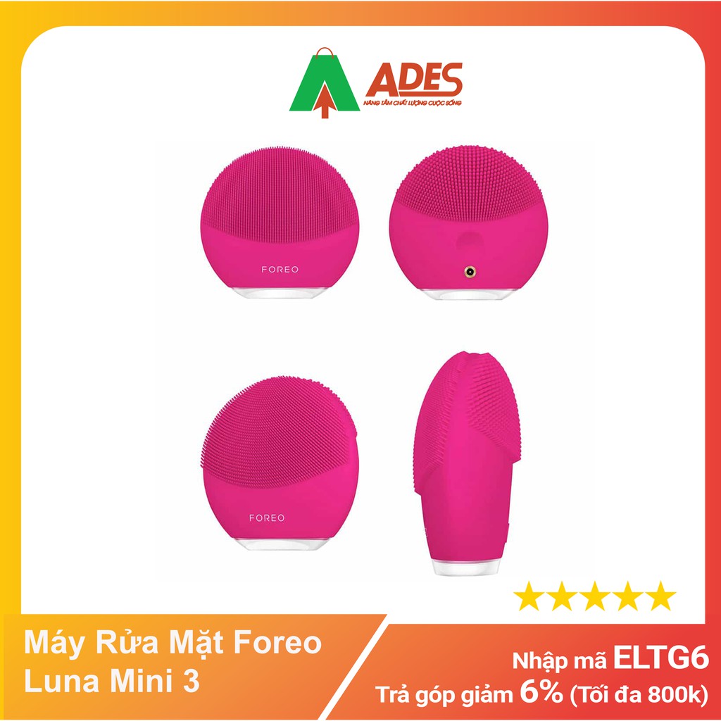 Máy Rửa Mặt Foreo Luna Mini 3 - Đảm bảo chính hãng - Bảo hành 2 năm | BigBuy360 - bigbuy360.vn