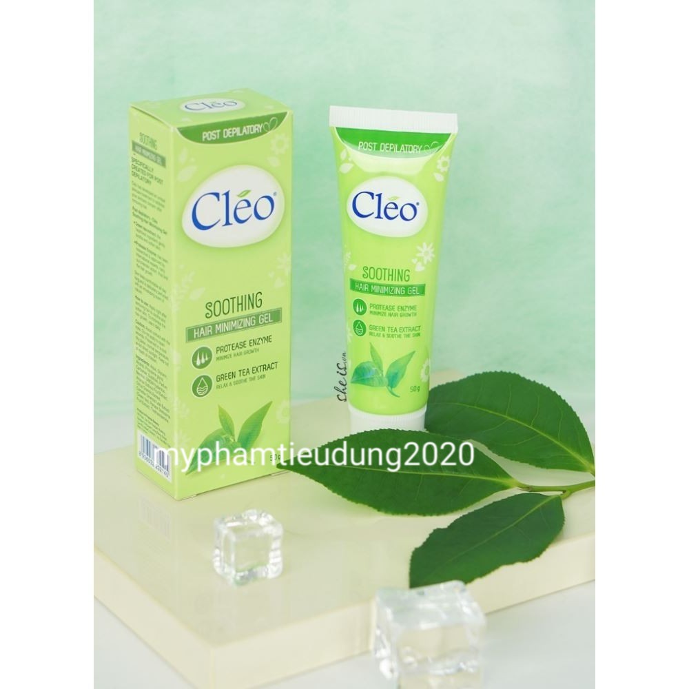 Gel làm dịu da sau tẩy lông Cleo - giúp chậm mọc lông 50g