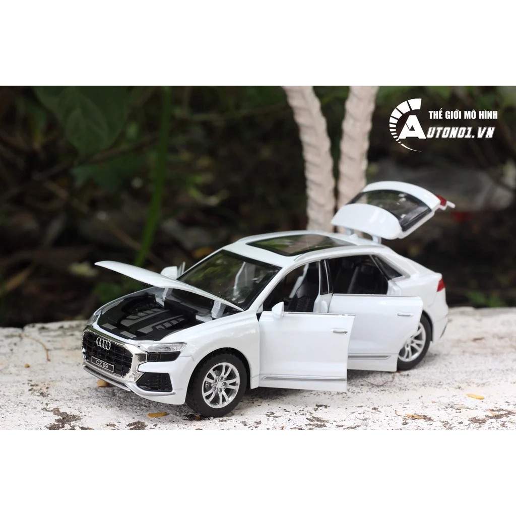 MÔ HÌNH XE AUDI Q8 WHITE 1:32 CHE ZHI 5736