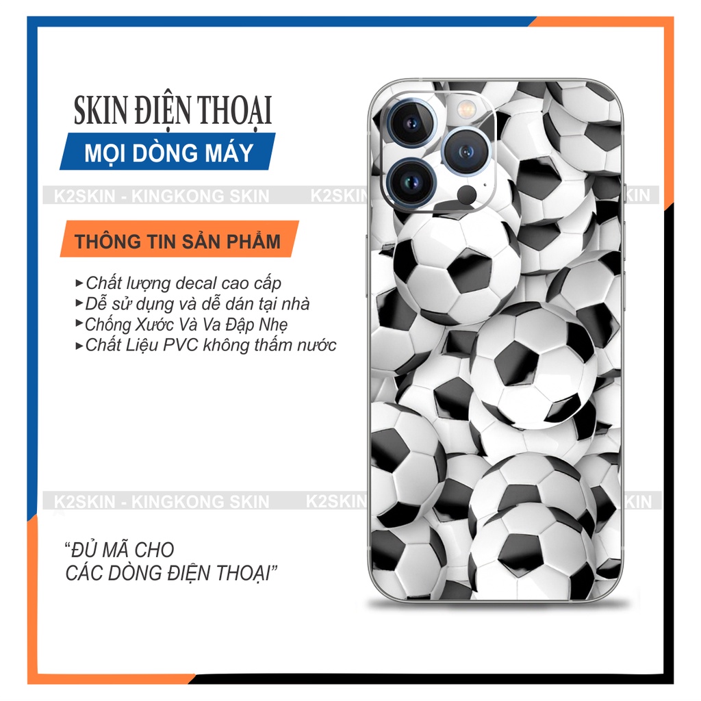 Miếng dán Skin cho Android và  Iphone 6/7/8/x/xs/11/12pro/13promax/13/13pro ( Mã skin 037)