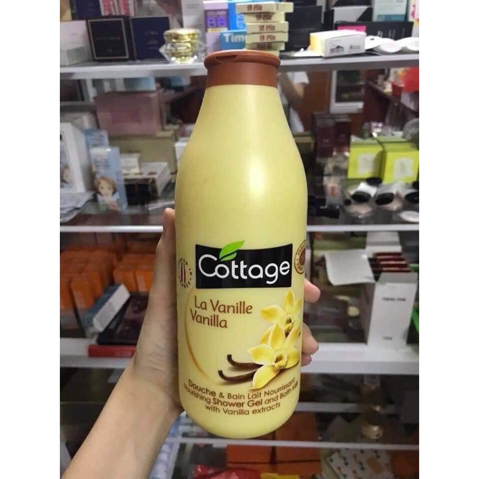 Sữa tắm dưỡng thể Cottage Pháp 750ml | BigBuy360 - bigbuy360.vn