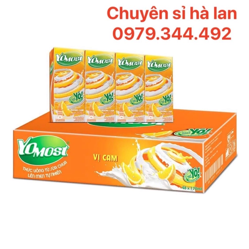 SỮA CHUA UỐNG YOMOST CAM 170ml-48h/thung