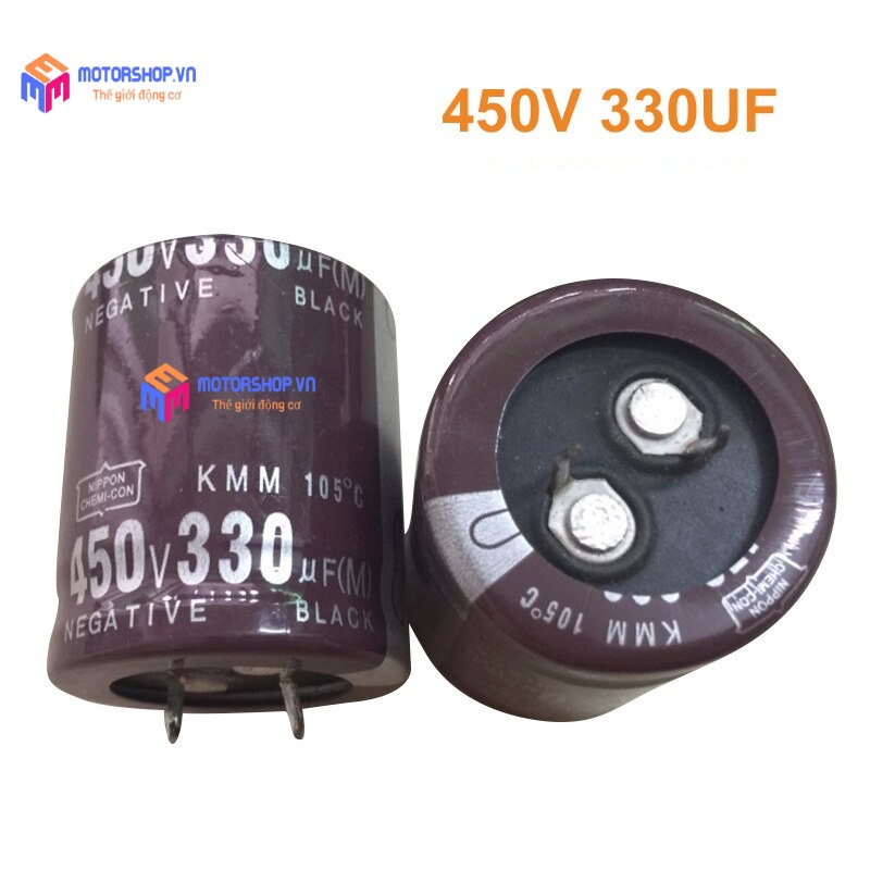 MTS Tụ hóa 330uF 450V, Tụ Điện 450V (1 cái)