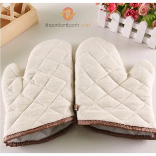 Găng tay lò nướng cotton 23cm x 15cm
