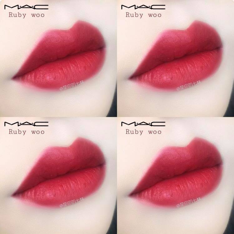 Son Mac Ruby Woo 707 Retro Matte, Son Mac Chính hãng, Tiệm Son Ruby