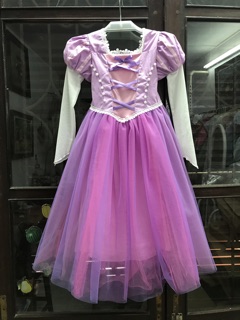 🎀 Váy công chúa Tóc mây Rapunzel cho bé