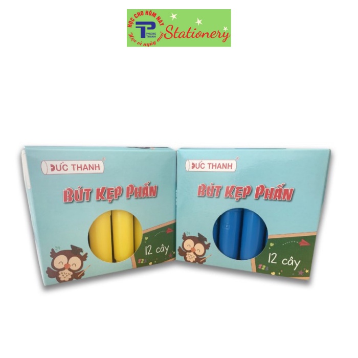 Bút kẹp phấn viết bảng đức thanh kẹp được tất cả các loại phấn dùng cho học sinh, giáo viên
