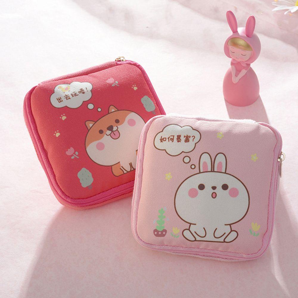 Túi Đựng Khăn Giấy / Mỹ Phẩm Hình Động Vật Xinh Xắn