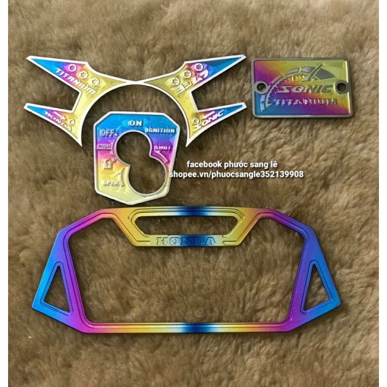 bộ 4 tem titan cho sonic