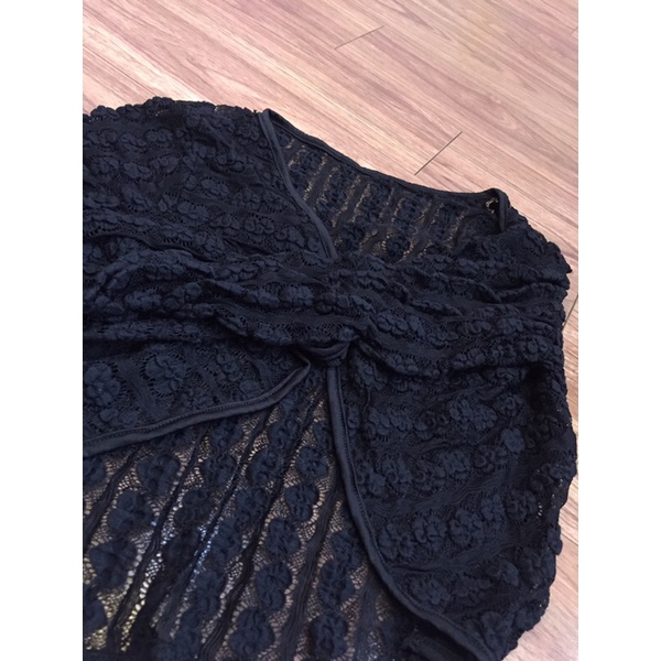 Áo cardigan ren đen lưới siu xink (ảnh thật) | BigBuy360 - bigbuy360.vn