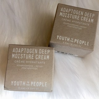 Kem dưỡng bảo vệ da youth to the people adaptogen deep moisture cream - 7.4ml