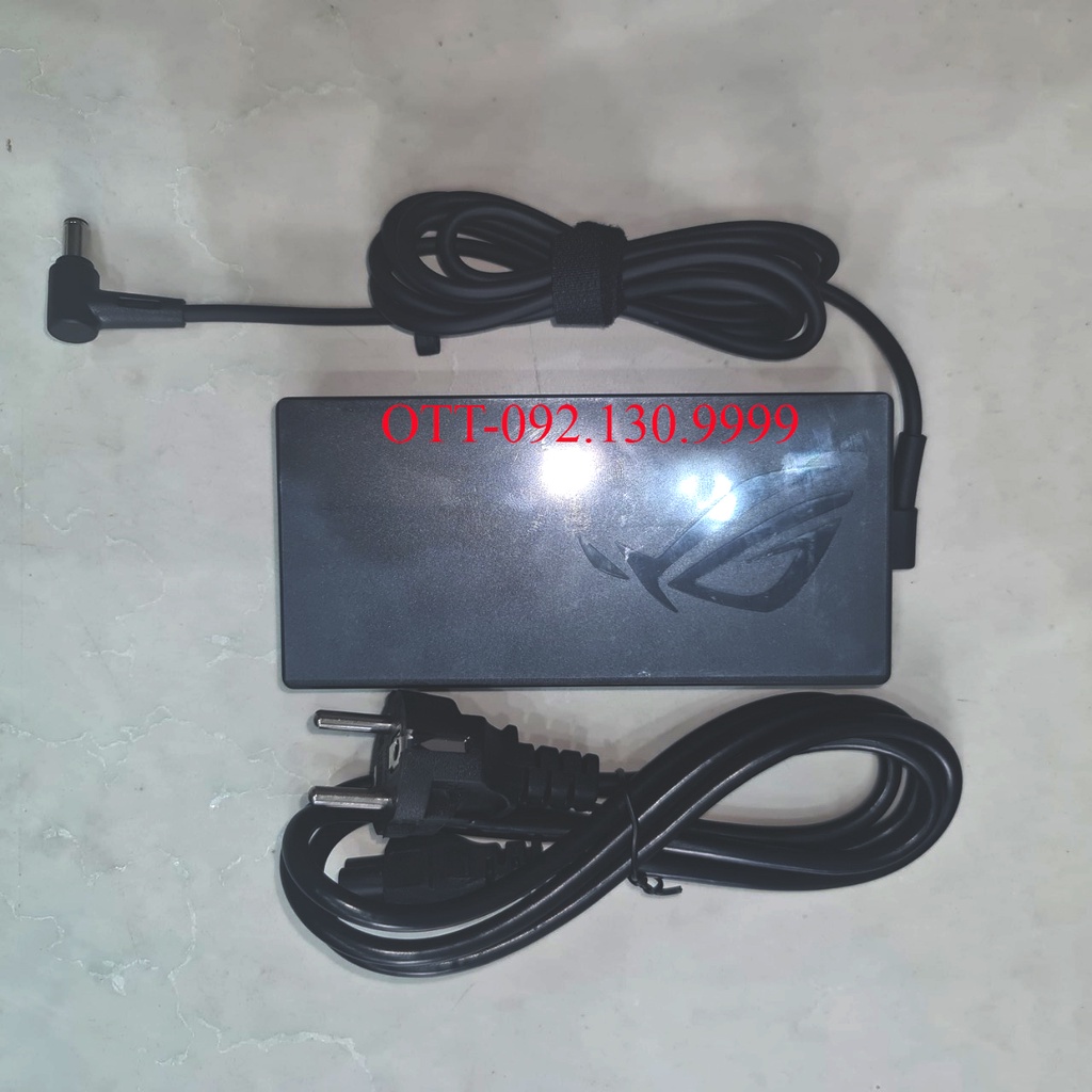 Sạc laptop asus 20V-7.5A chân sạc hình tròn to có kim ở giữa đầu sạc, kích thước chân sạc 6.0mmx3.7mm