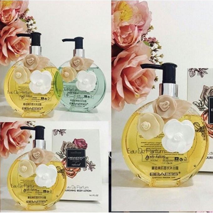 Sữa tắm hương nước hoa BBAESS Natural Eau De Pafum đặc chế tinh chất sữa non và ngọc trai [cam kết hàng 100% Hồng Kông]