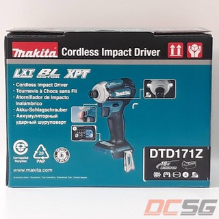 Máy vặn vít dùng pin 18V Makita DTD171Z (Thân máy không pin sạc)