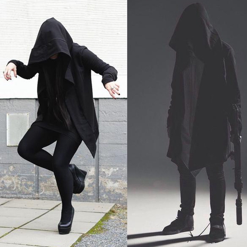 Áo khoác Sweater dáng dài kiểu Assassin's Creed cá tính