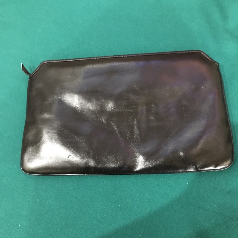 Clutch da thật hiệu emaneul ungaro unisex