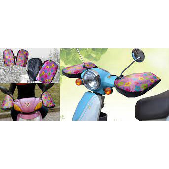 GĂNG TAY SIÊU TO GẮN XE MÁY LÓT LÔNG CHỐNG LẠNH