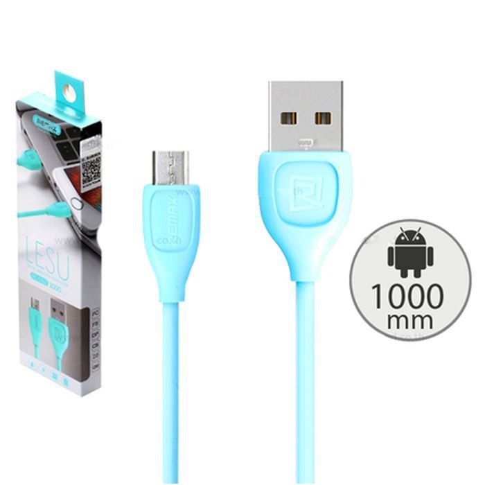 Cáp Remax MUA 1 TẶNG 1 dài 1m cổng Lightning( iphone/ipad) và cổng Micro (Samsung,..).